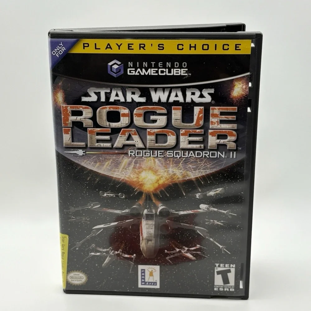 LucasArts Nintendo GameCube Star Wars Rogue Leader Rogue Squadron II